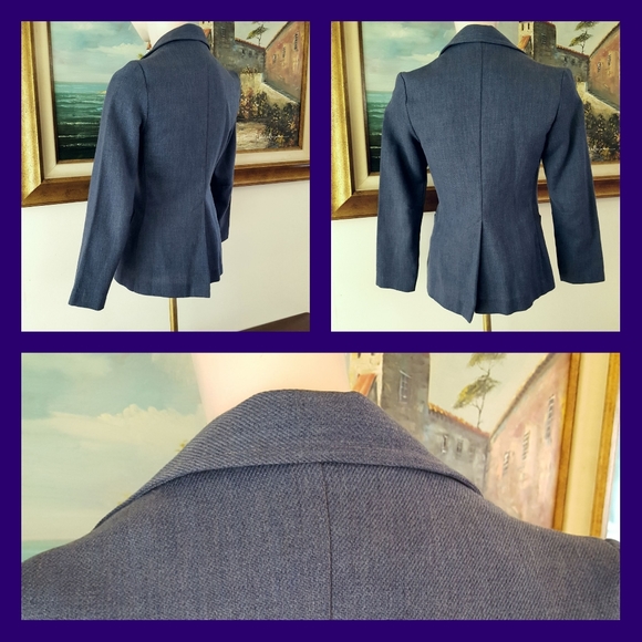 Vintage Blue Blazer - Picture 7 of 12